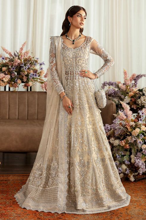 strapless open back dress Naaz- Pakistani Party Wear Clothing in Mississauga – Karigur main image 0